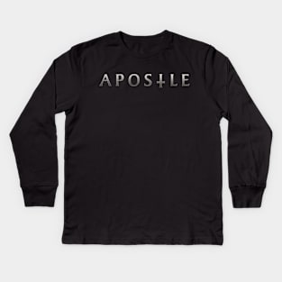 Apostle (Silver) Kids Long Sleeve T-Shirt